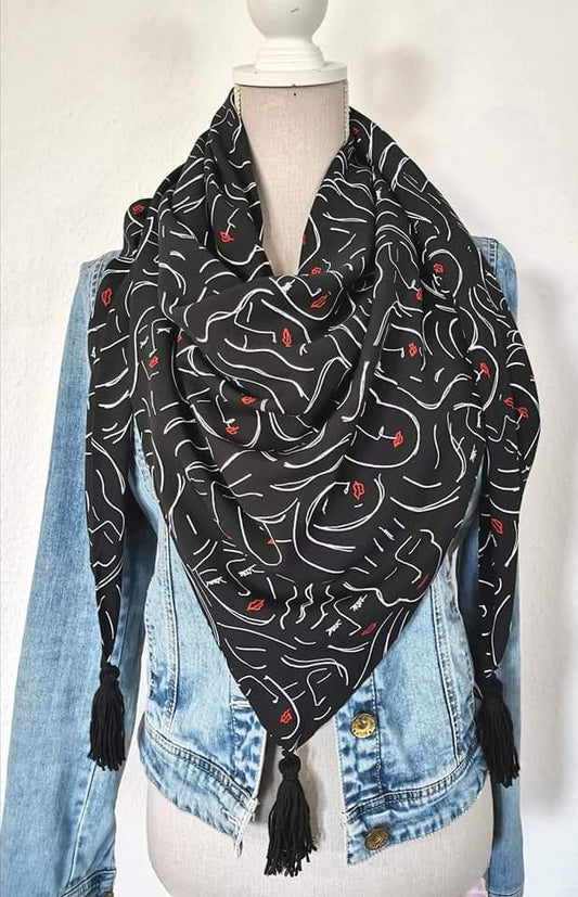 Foulard triangle